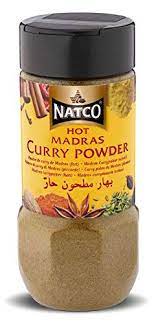 NATCO HOT MADRAS CURRY POWDER HOT 100G