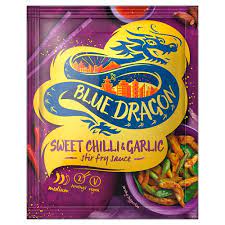BLUE DRAGON SWEET CHILLI & GARLIC 120G