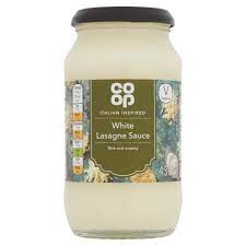 CO-OP WHITE LASAGNE SAUCE 430G