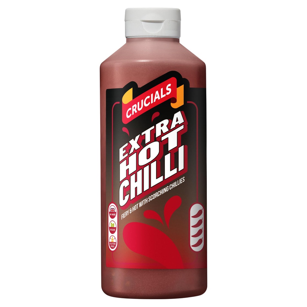 CRUCIALS EXTRA HOT CHILLI 500ML