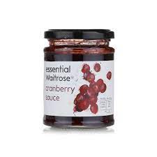 ESSENTIAL WAITROSE PARTNERS CRANBERRY SAUCE 305G