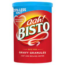 BISTO GRAVY GRANULES REDUCED 25% LESS SALT 190G