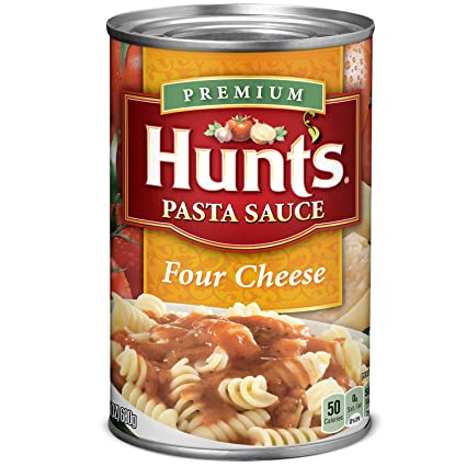 HUNT'S PASTA SAUCE FOUR CHEESE 24 0Z 680G