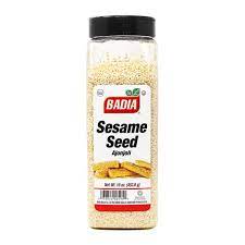 BADIA WHITE SESAME SEEDS 453.6G