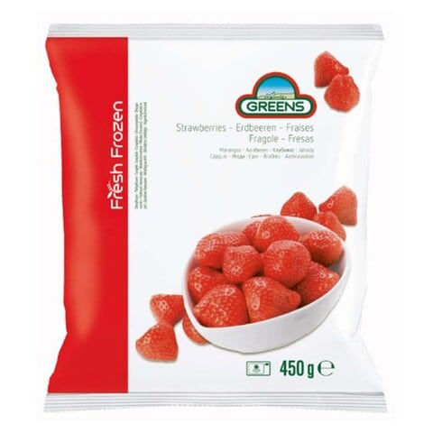 GREENS FROZEN STRAWBERRY 450G