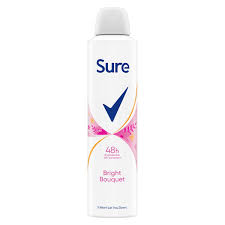SURE DEO SPRAY FOR MEN BRIGHT BANQUET 250ML
