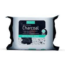 BEAUTY FORMULAS CHARCOAL FACIAL WIPES 