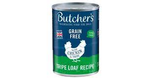 BUTCHER'S GRAIN FREE CHICKEN & TRIPE 400G