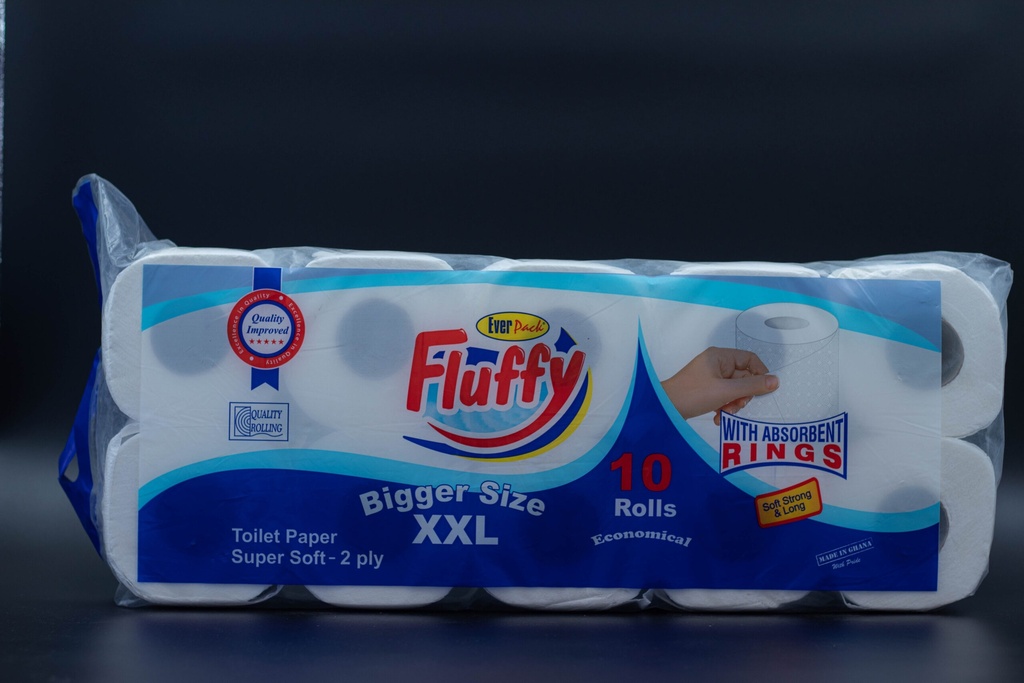 EVERPACK TOILET ROLL FLUFFY XXL-10 ROLLS