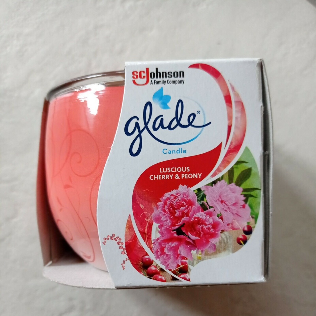 GLADE LUSCIOUS CANDLE 120G