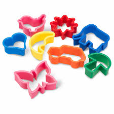 COOKIE CUTTER COLOURED PLASTIC