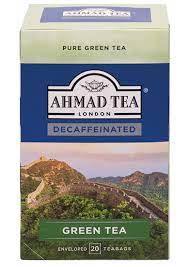 AHMAD TEA DECAFFEINATED GREEN 40G