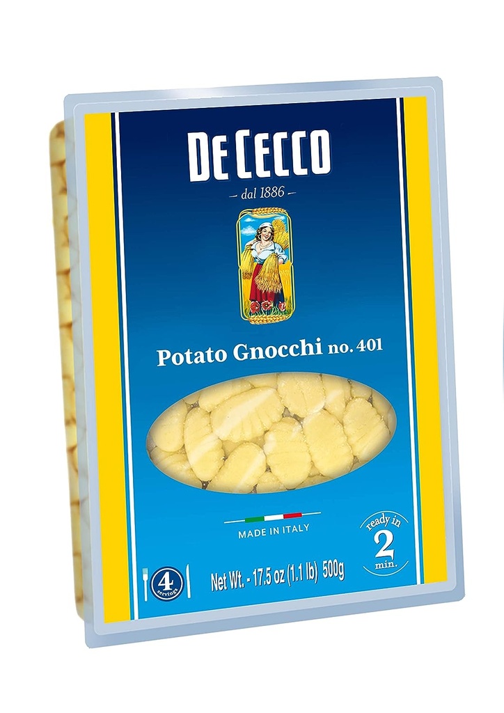 DE CECCO GNOCCHI POTATO PASTA 500G