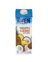 PURE HEAVEN PINEAPPLE & COCONUT JUICE 1LT