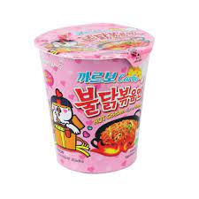SAMYANG CHICKEN RAMEN CARBONARA PINK CUP 80G