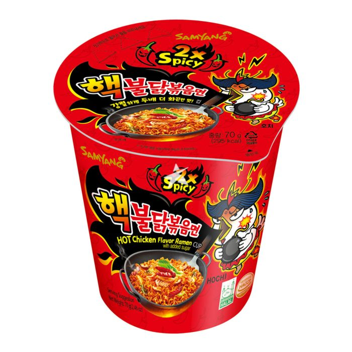 SAMYANG HOT CHICKEN RAMEN EXTREME RED CUP 70G