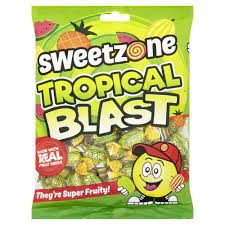 SWEET ZONE TROPICAL BLAST 225G