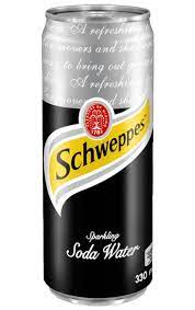 SCHWEPPES SODA WATER 300ML