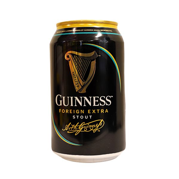 GUINNESS FOREIGN EXTRA STOUT 330ML CAN