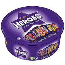 CADBURY HEROES 600G