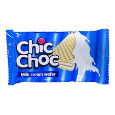 CHIC CHOC MILK CREAM WAFER 24G