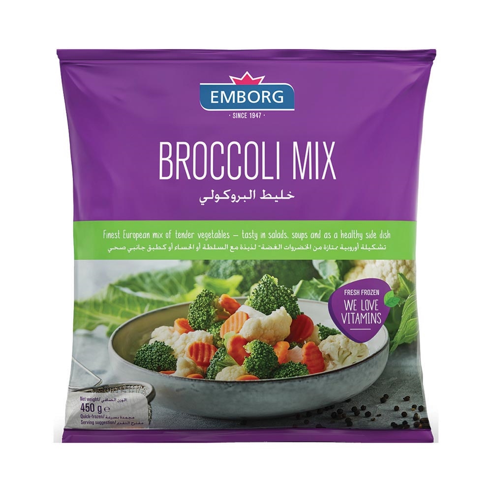 EMBORG BROCCOLI MIX 450G