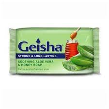 GEISHA SOOTHING ALOE VERA & HONEY SOAP 225G