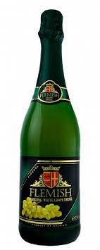 FLEMISH SPARKLING WHITE GRAPE DRINK 750ML