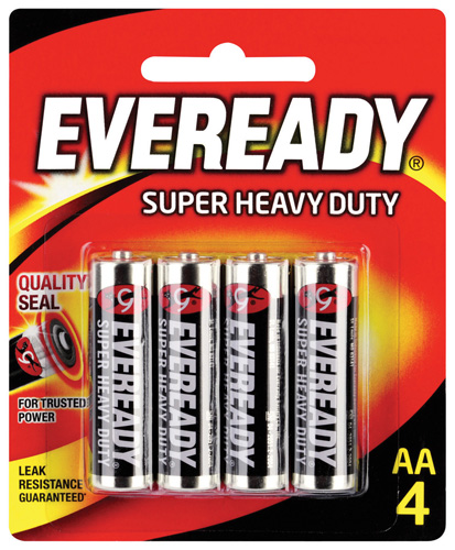 EVEREADY AA BP-4 1215 BLACK