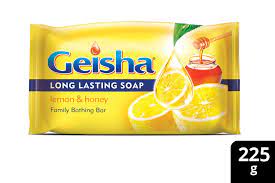 GEISHA REFRESHING LEMON & HONEY SOAP 225G