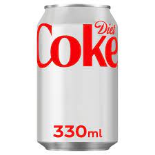 DIET COKE CAN 330ML