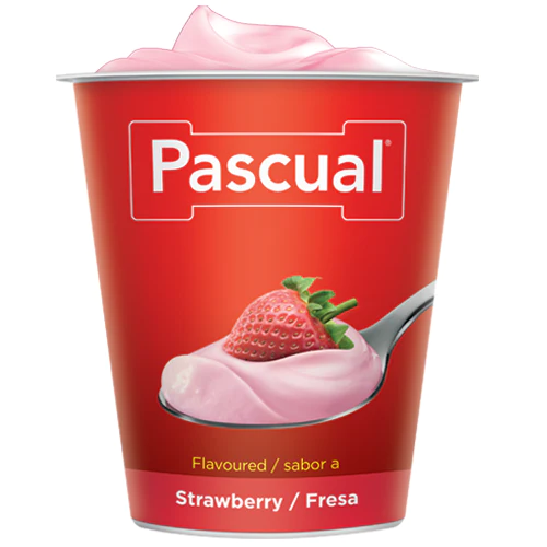 PASCUAL FLAVOURED YOGURT STRAWBERRY 125G PACK
