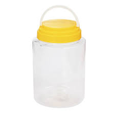ROUND PET JAR WITH LID 1000ML CL676