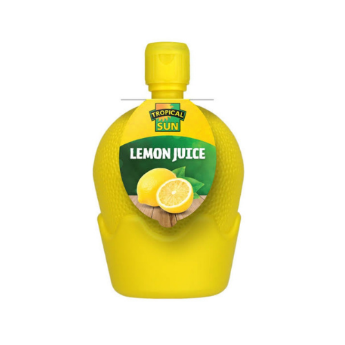 TROPICAL SUN LEMON JUICE 200ML