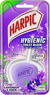HARPIC HYGIENIC TOILET BLOCK LAVENDER 40G