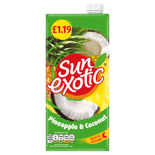 SUN EXOTIC PINEAPPLE & COCONUT 1LT