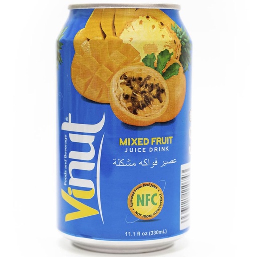 VINUT MIXED FRUIT JUICE DRINK 330ML