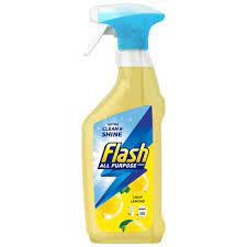 FLASH ALL PURPOSE SPRAY CRISP LEMONS 469ML
