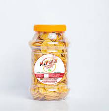 MCPHILIX PLANTAIN CHIPS BIG BTL 500G
