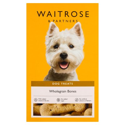 WAITROSE & PARTNERS DOG TREATS 650G
