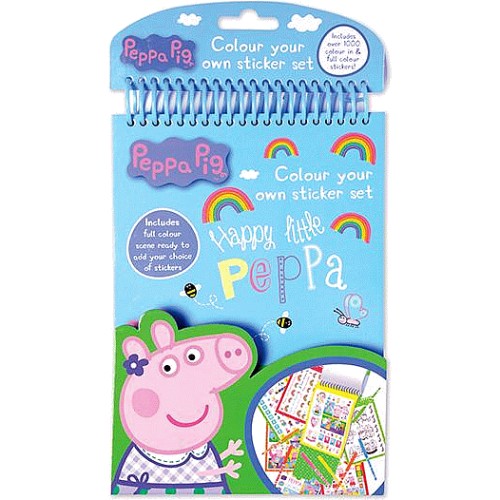 COLOUR YOUR OWN STICKER SET