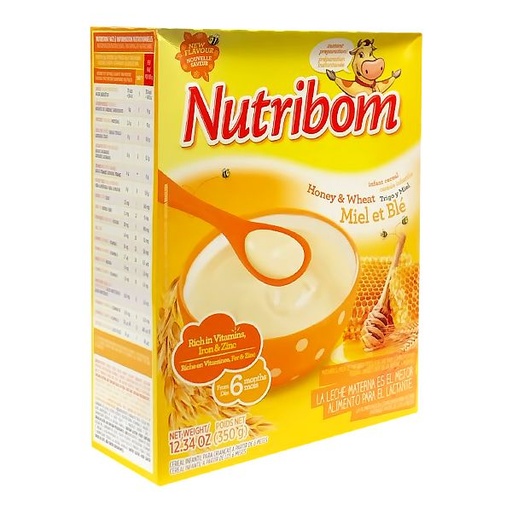 NUTRIBOM INFANT CEREAL OATS 350G