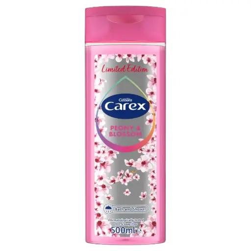 CAREX SHOWER GEL PEONY & BLOSSOM 500ML