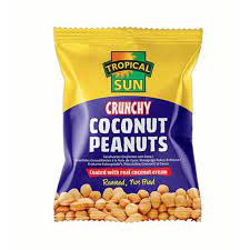 TROPICAL SUN COCONUT PEANUTS SACHET 50G