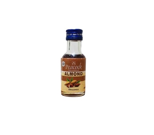 PEACOCK ALMOND FLAVOURING ESSENCE 28ML