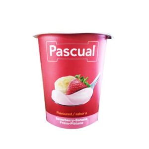 PASCUAL FLAVOURED YOGURT STRAWBERRY-BANANA 125G PACK