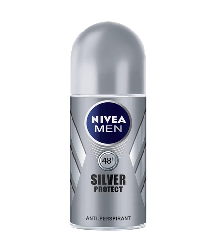 NIVEA ROLL ON SILVER PROTECT-MEN 50ML