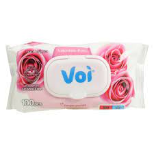 VOI WET WIPES VALENTINE ROSE 100PCS