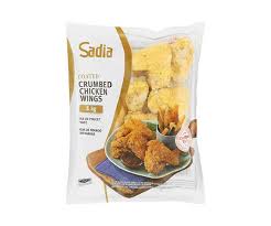 SADIA GOLDEN BREADED CHICKEN WINGS 1KG