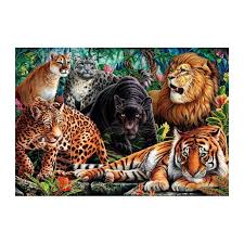 500 PUZZLE HQC WILD CATS